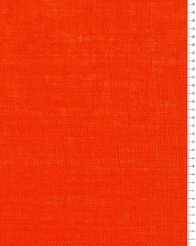 Jute cloth - 330 gr/m² - 260 cm - Orange - Tissushop